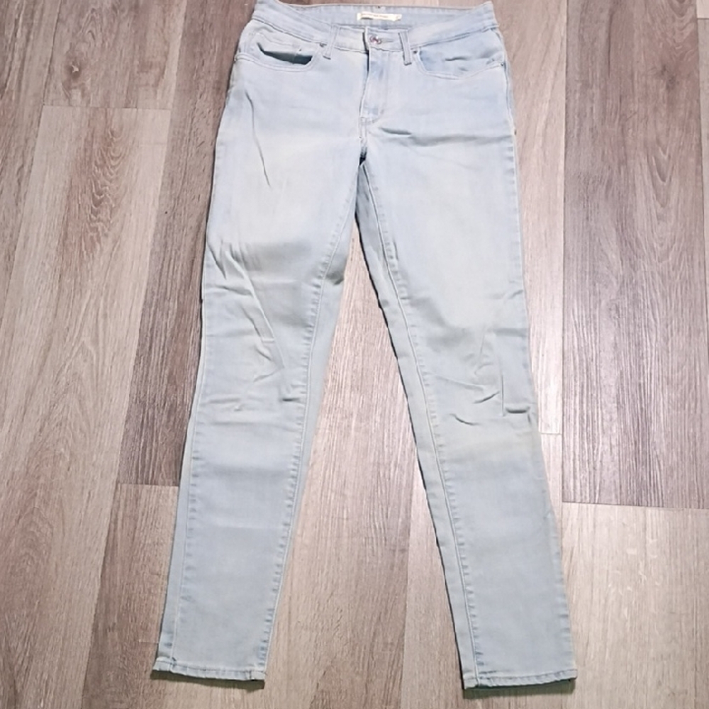 Levi's Light Blue 721 High-rise Skinny‎ Jeans Size 27 Women's